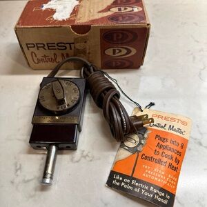 Presto Control Master Heat Regulator model LA04-A 1500 watts
